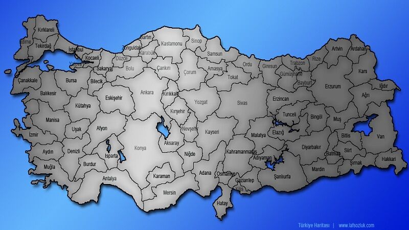 Türkiye Haritası 3
