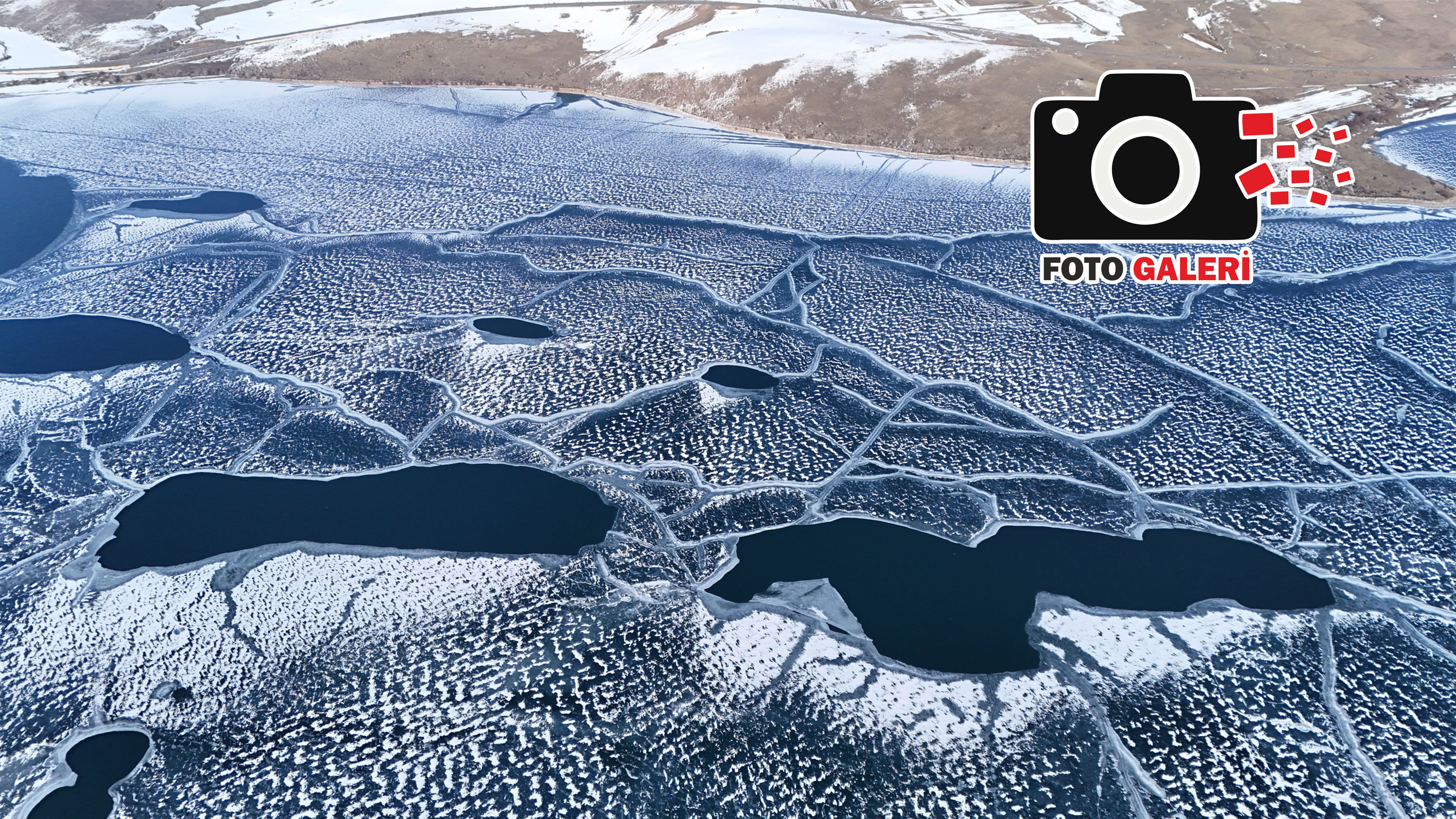 Bu fotoğraflar Ahlat'ta çekildi: Buzulları aratmıyor