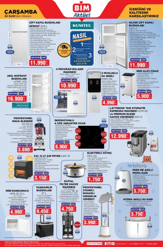 24 Eylul B I M Katalogu Aciklandi Airfryer Kahve Makinesi Ve Daha Fazlasi Indirimde 2