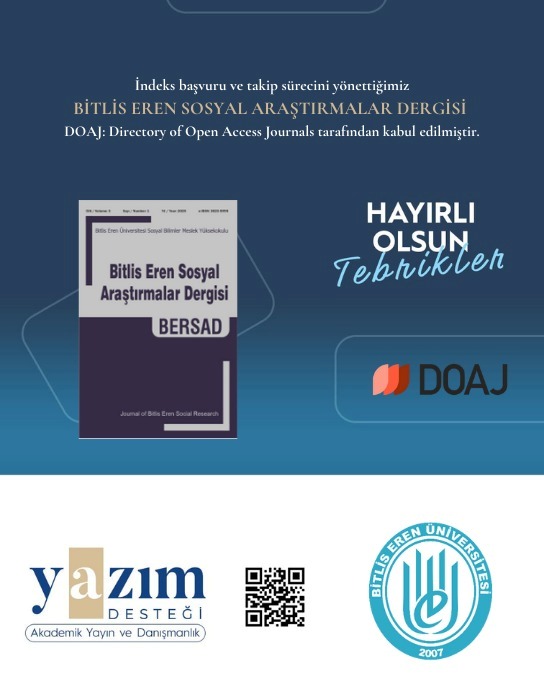 Bitlis Eren Sosyal Araştırmalar Dergisi Doaj