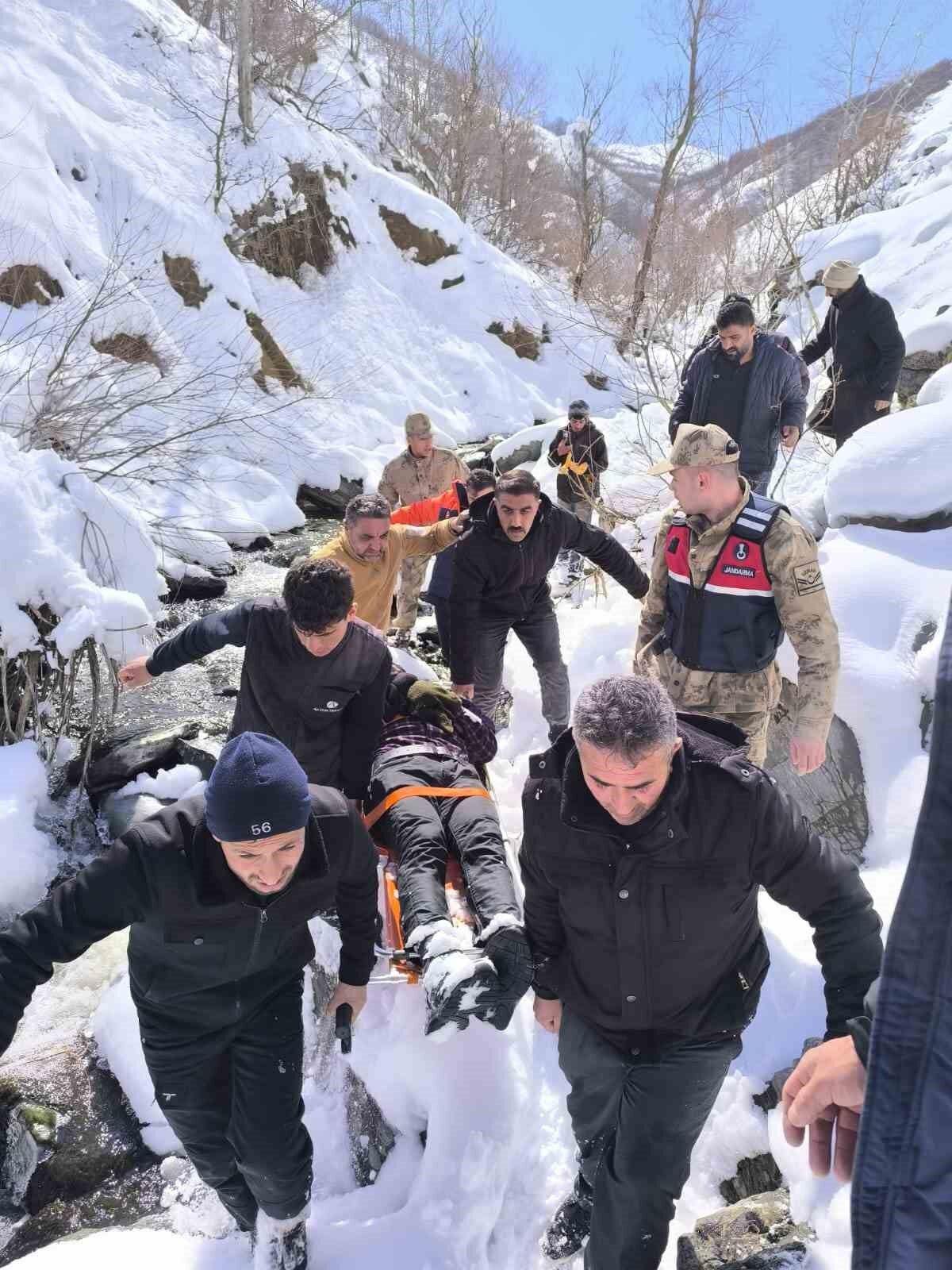 Mutki'de kaybolan engelli vatandaş 23 saat sonra bulundu
