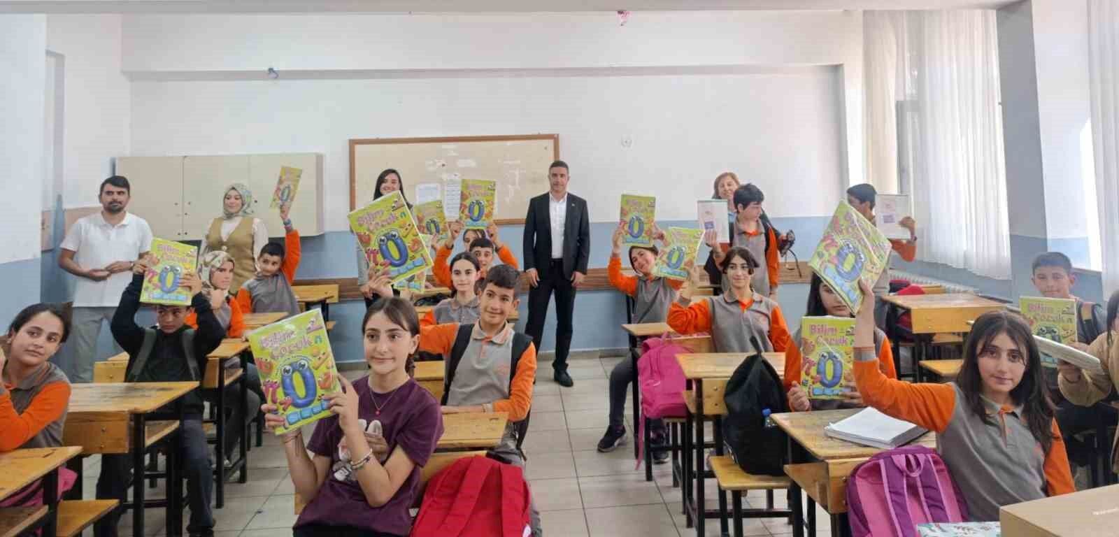 Gürpınar'da öğrenciler bilim ve teknolojiyle buluştu
