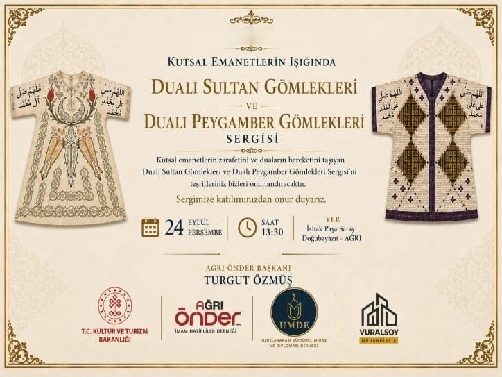 İshak Paşa Sarayı'nda dualı gömlekler sergisi açılacak