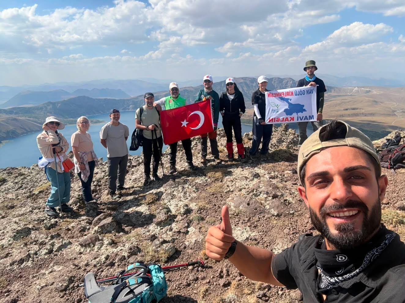 Tatvan Running Club’dan Nemrut Kalderası’nda 35 kilometrelik parkur