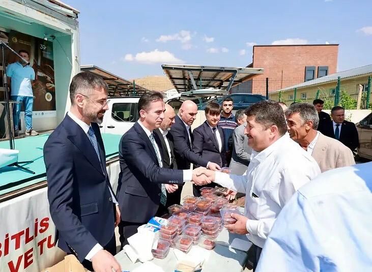 Bitlis’te Ahilik Haftası kapsamında mevlit programı düzenlendi