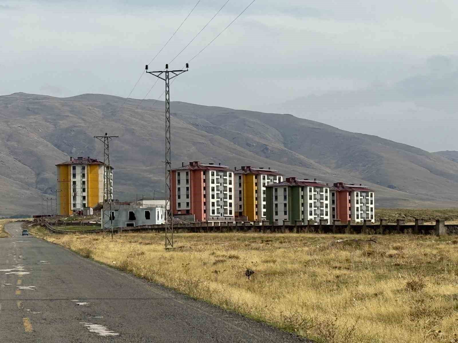 Patnos'taki TOKİ konutlarında sona gelindi