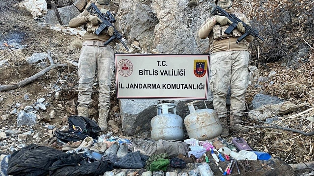 Bitlis'te terör örgütüne yönelik operasyon