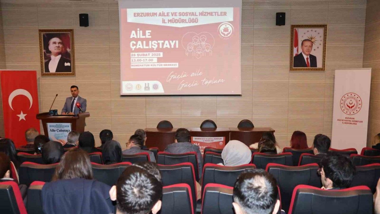 Aile yılı kapsamında ailenin korunması il eylem çalıştayı gerçekleştirildi