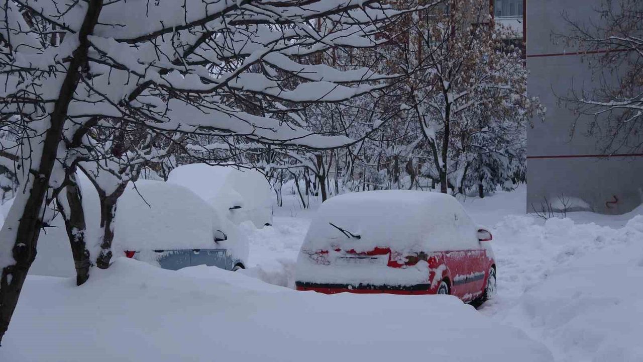 Bitlis’te kar yağışı ulaşımı durdurdu