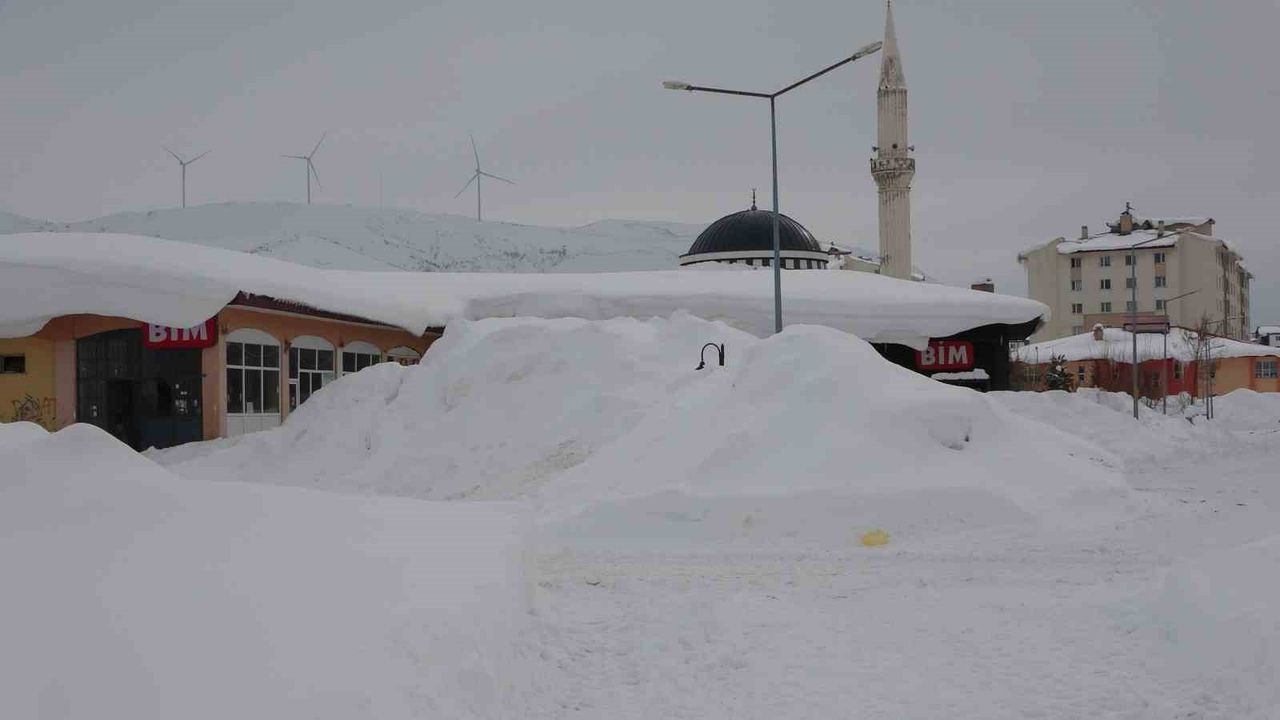 Bitlis’te kar yağışı sonrası 124 köy yolu ulaşıma kapandı