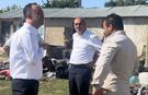 AK Parti Tatvan teşkilatından yangınzede aileye ziyaret