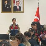 Kadın güvenlik güçlerinden KADES tanıtımı
