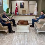 Bitlis İl Müftüsü Koçak'tan Hizan Kaymakamı Öztürk'e hayırlı olsun ziyareti