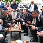 Başkan Tanğlay ve Vali Karakaya, vatandaş ve esnafla buluştu