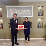 Hizan Kaymakamı’ndan teşekkür plaketi