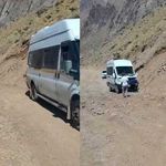 Cennet-Cehennem Vadisi'ne giden turistler yolda kaldı