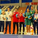 Erzincanlı milli badmintoncular altın madalyanın sahibi oldu