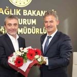 Erzurum Sağlık Müdürlüğü'nde bayrak değişimi: Bedir görevi Meral'e devretti
