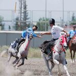 Erzurum'da cirit maçları nefes kesti
