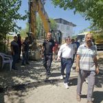Kışlacık köyünde yangın sonrası çalışmalar sürüyor