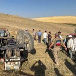 Malazgirt'te takla atan traktörün sürücüsü yaşamını yitirdi