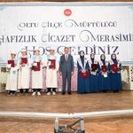 Oltu'da 54 hafız için icazet merasimi gerçekleştirildi