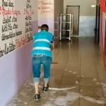 Bitlis’te denetimli serbestlik yükümlülerinden öğrenci pansiyonuna temizlik desteği