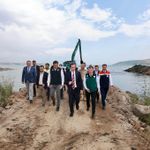 Vali Karakaya, Tatvan’da Van Gölü dip çamuru temizliğini inceledi