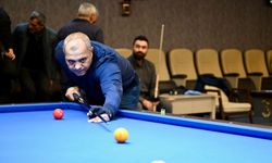 Bilardo tutkunları Yeşilyurt’ta buluştu