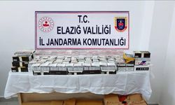 Elazığ’da 16 bin bandrolsüz sigara ele geçirildi