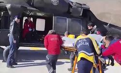 Zamanla Yarış! Kalp Krizi Geçiren Hasta Sikorsky Helikopterle Kurtarıldı