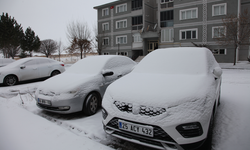 Ahlat’ta kar yağışı ve soğuk hava etkili oldu