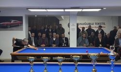 Bitlis'te 3 bant bilardo il birinciliği final heyecanı yaşandı