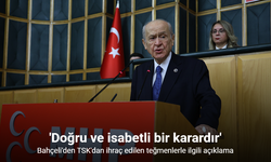 MHP Genel Başkanı Bahçeli'den TSK'dan ihraç edilen Teğmenlerle ilgili açıklama