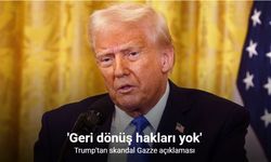 Trump’tan Skandal Gazze Açıklaması: “Filistinliler Geri Dönmeyecek”