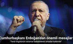 Cumhurbaşkanı Erdoğan'dan önemli açıklamalar