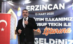 Bakan Tekin, Erzincan’da "Gençlik İftarı" programına katıldı