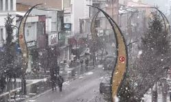 Kars’ta yoğun kar yağışı