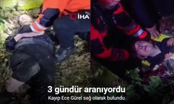 Kayıp Ece Gürel bulundu: 3 Günlük arama sonuç verdi