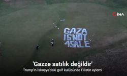 Trump’ın golf kulübünde 'Gazze satılık değil' eylemi