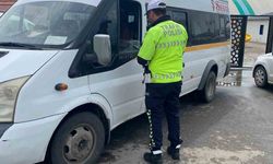 Ağrı’da öğrenci servislerine güvenlik denetimi: 114 araç kontrol edildi