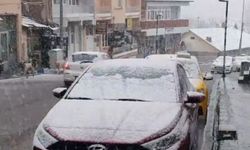 Tunceli’de nisan ayında kar yağışı