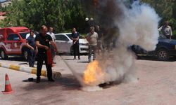 Darende’de afet farkındalık eğitimi ve yangın tatbikatı gerçekleştirildi