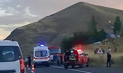 Erzurum’da otomobil takla attı: 1 ölü, 1 yaralı