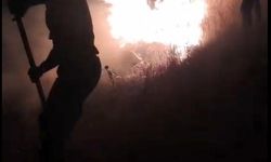 Kars’ta korkutan yangın söndürüldü