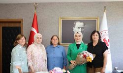 Kaymakam hanıma, mahalleliden anlamlı ziyaret