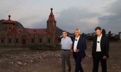 Tarihi Oltu Kilisesi çevresinde dönüşüm: Bölge cazibe merkezi olacak