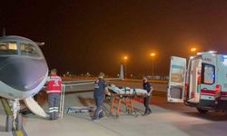 Trafik kazası geçiren çocuk ambulans uçakla Ankara’ya sevk edildi