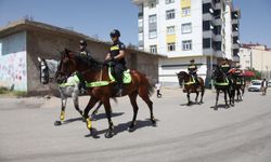 Atlı Polisler Ahlat’ta ilgi gördü