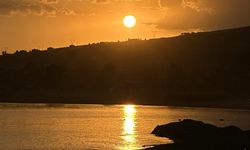 Ahlat’ta gün batımı seyri büyüledi